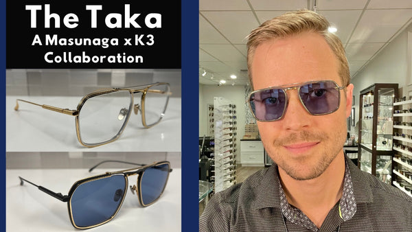 Taka | Navigator Style Eyewear by Masunaga x K3