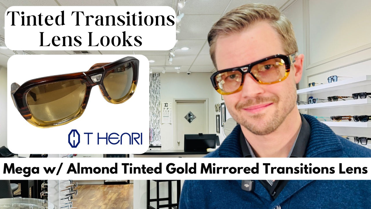 Transitions XTRActive Brown With Almond to Gold Tint And Gold