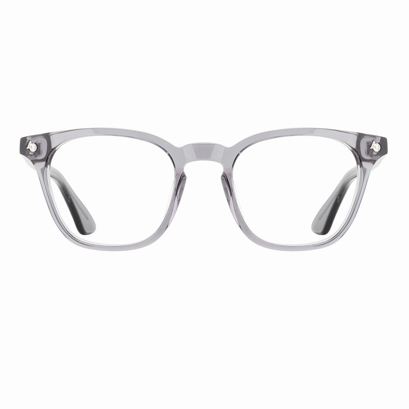 American Optical - Explorer - Smoke - Rectangle - Plastic - Eyeglasses