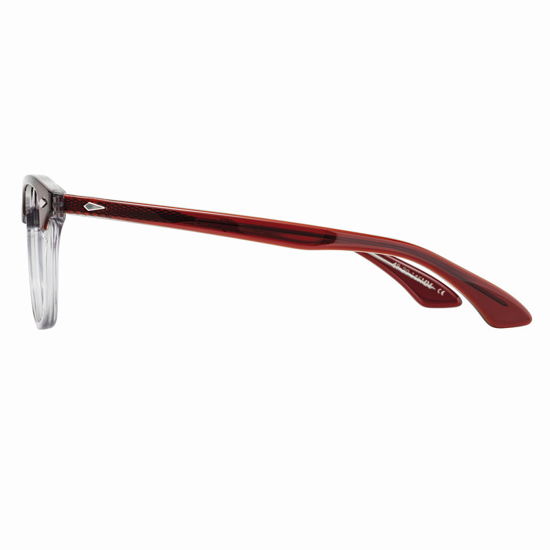 American Optical - Modern Times - Garnet Smoke - Rectangle - Plastic - Eyeglasses - Classic
