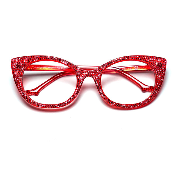 Catch London - Dorothy - Red-21 - Cat-eye - Cateye - Plastic - Acetate - Women - Eyeglasses - Wizard of Oz - WB - Ruby Slippers