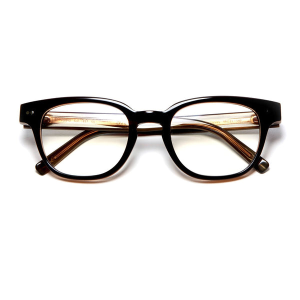 Tom Davies - TD643 - 1827 - Dark Brown - Rectangle - Plastic - Acetate - Eyeglasses