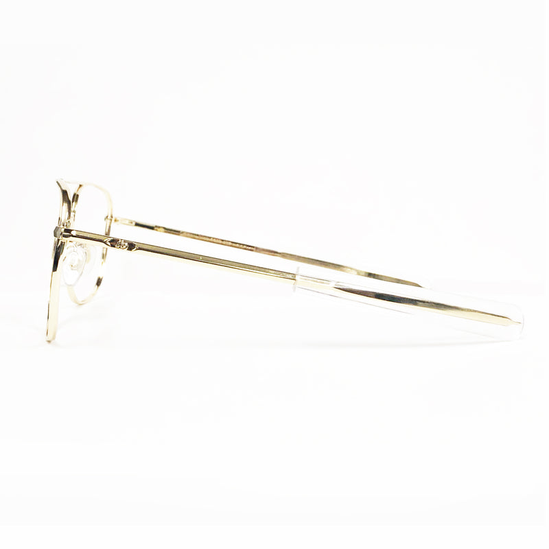 American Optical - Original Pilot - Clear - Gold - Bayonet Temples - Navigator - Aviator - Eyeglasses - Metal - Eyewear