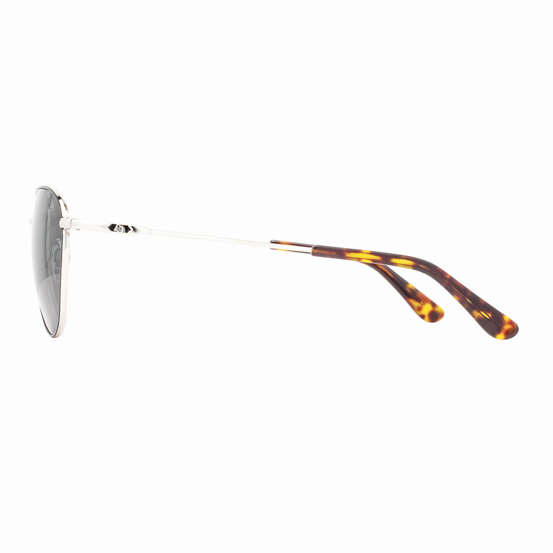 American Optical - Sebring - Black-Silver - Gray Tinted Lenses - Aviator - Women - Sunglasses - Metal