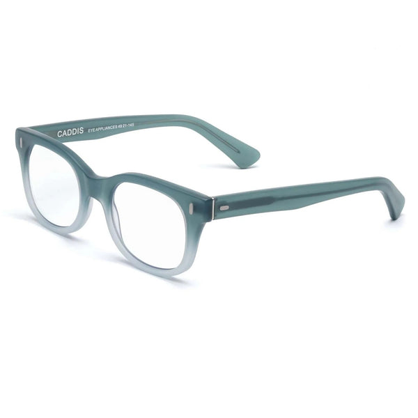 Caddis - Bixby - Brackish - Blue - Reading Glasses - Plastic - Rectangle