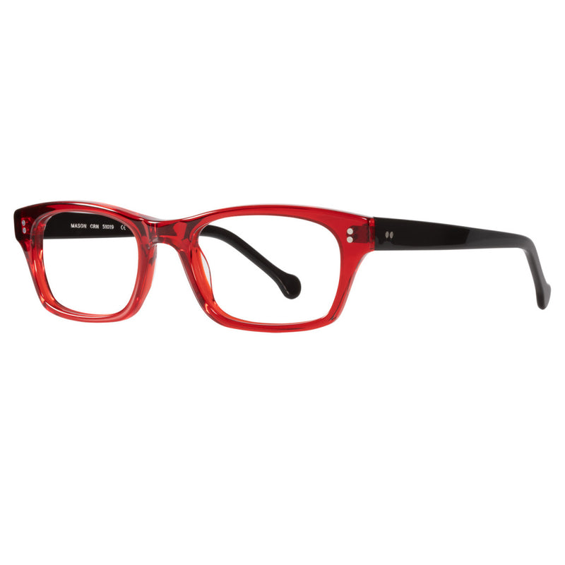 eyeOs - Mason - CRN - Crystal Red Night - Reading Glasses