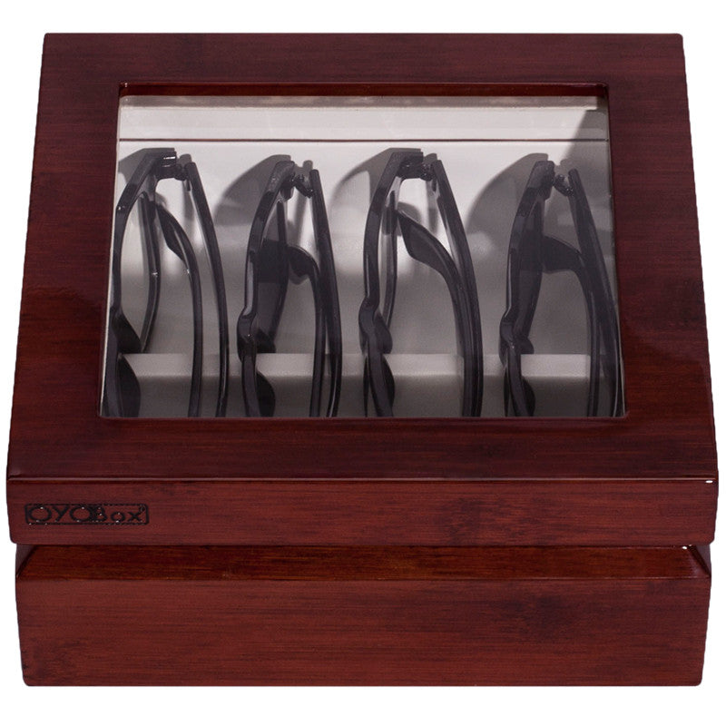 OYOBox Mini Mahogany – Hicks Brunson Eyewear