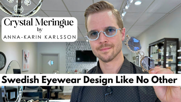 Crystal Meringue | Swedish Eyewear Design by Anna-Karin Karlsson