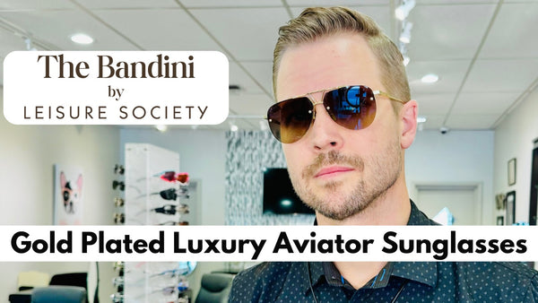 The Bandini | Luxury Aviator Sunglasses by Leisure Society