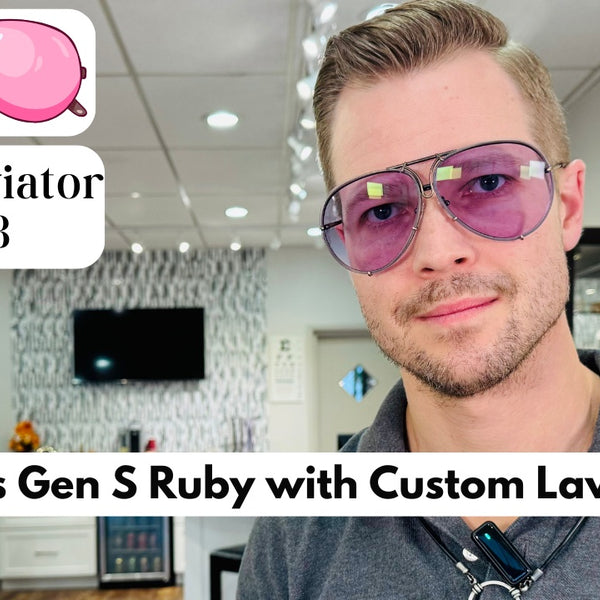 Iconic Porsche P8478 Aviator | Transitions Gen S Ruby Lenses with