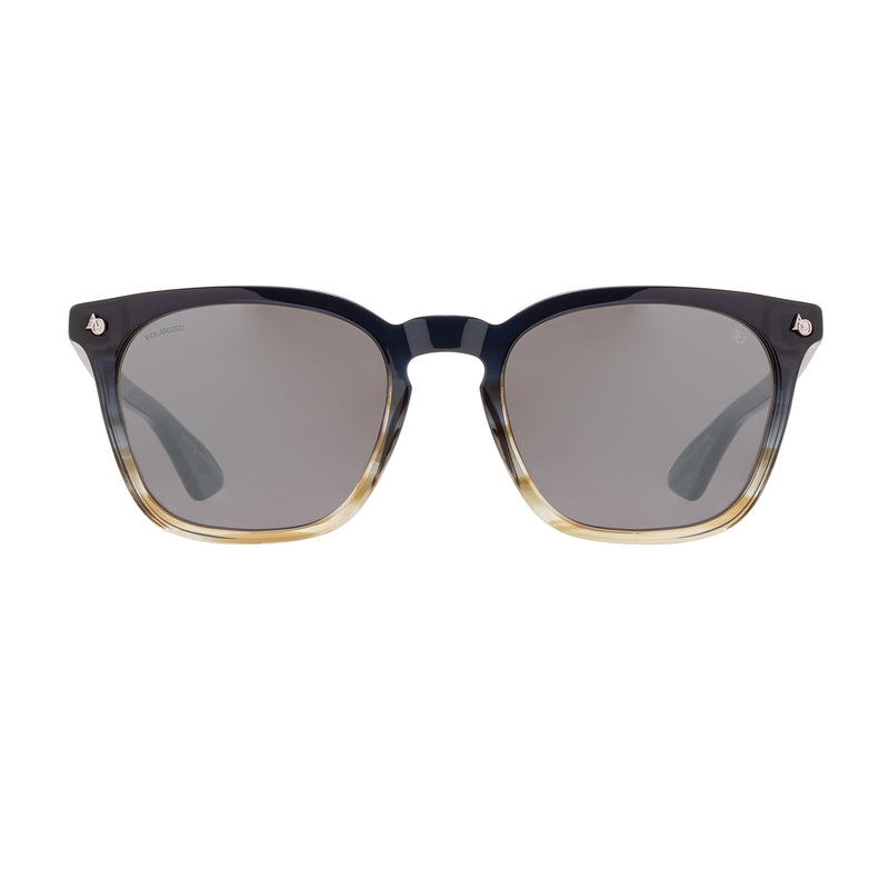 American Optical - Alden - Midnight Hazel - Grey Polarized - Rectangle - Plastic - Acetate - Polarized - Sunglasses