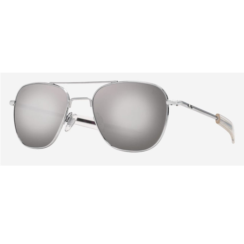 American Optical - Original Pilot - Silver - Silver-Mirror on Grey Glass - Sunglasses - Navigator - Metal
