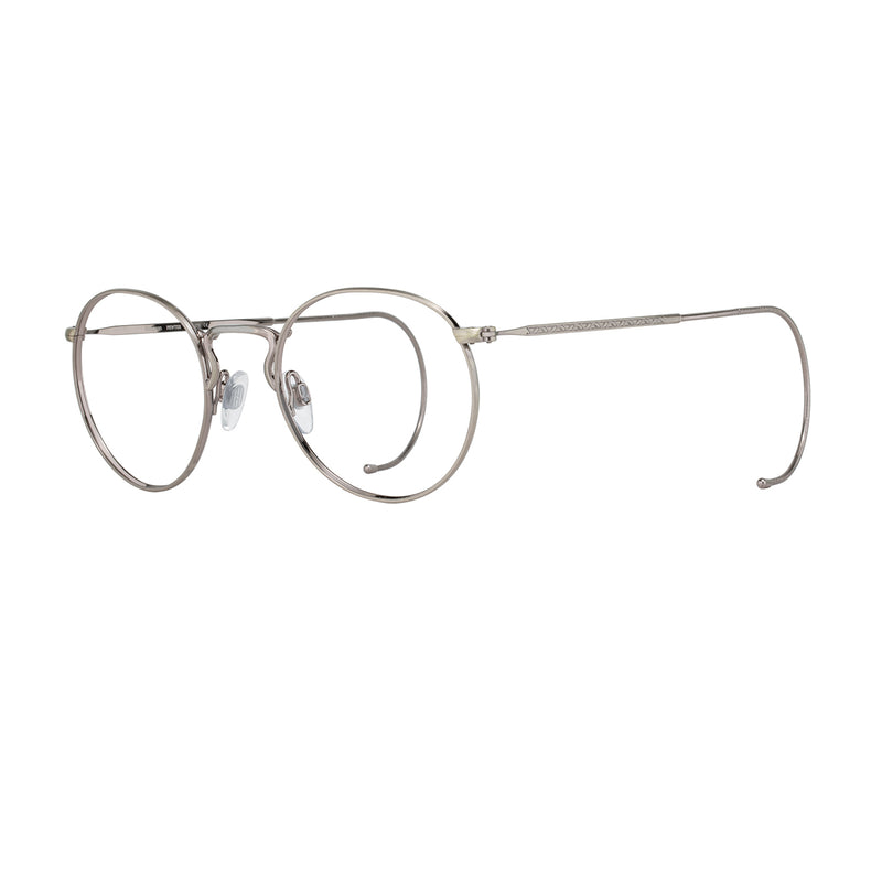 American Optical - Sampson - Pewter - Cable Temple - Round - Metal - Eyeglasses