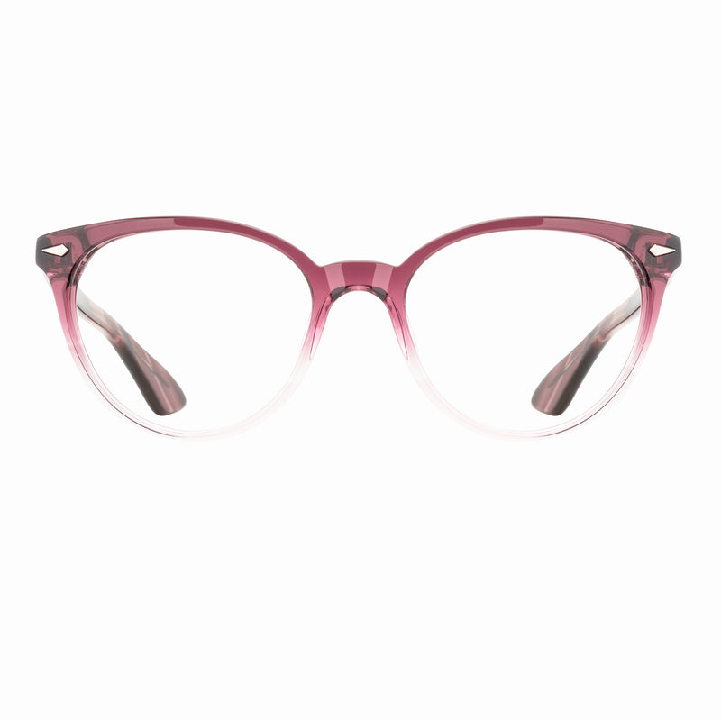 American Optical - Sloane - Berry Fade - Cateye - Cat-eye - Plastic - Eyeglasses