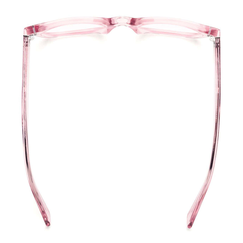 Caddis - Bixby - Polished Clear Pink - Readers - Reading Glasses