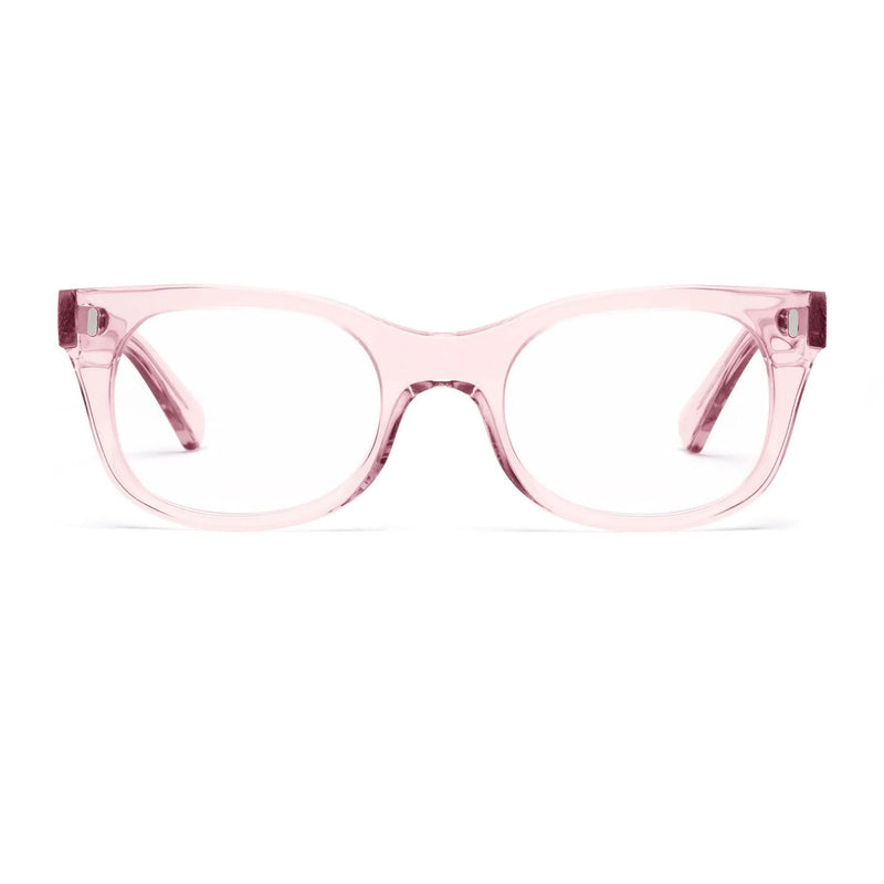 Caddis - Bixby - Polished Clear Pink - Readers - Reading Glasses