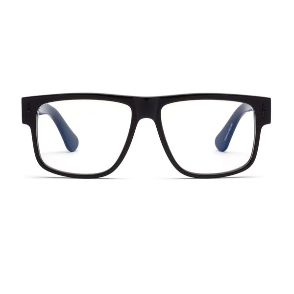 Caddis - Mister Cartoon - Gloss Black - Progressive +1.50 - Progressive Reading Glasses - Plastic - Rectangle