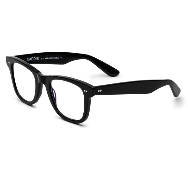 Caddis - Porgy Backstage - Gloss Black - Readers - Reading Glasses