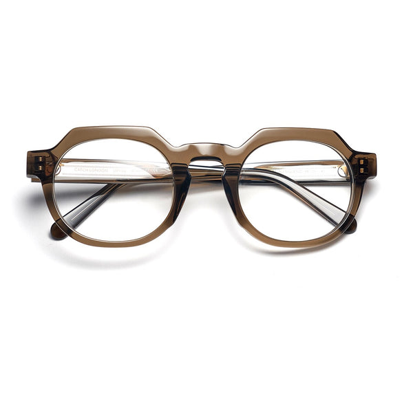Catch London - UV+ME - Brown-77 - Brown - Round - Plastic - Acetate - Eyeglasses