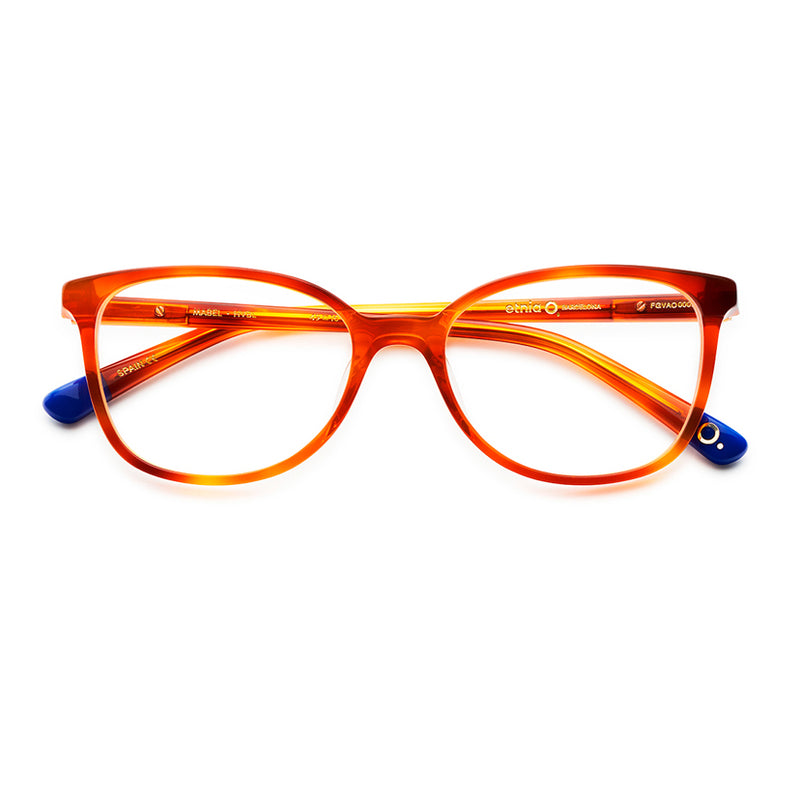 Etnia Barcelona - Mabel - HVBL - Havana / Blue - Petite - Cateye - Cat-eye - Eyeglasses - Plastic
