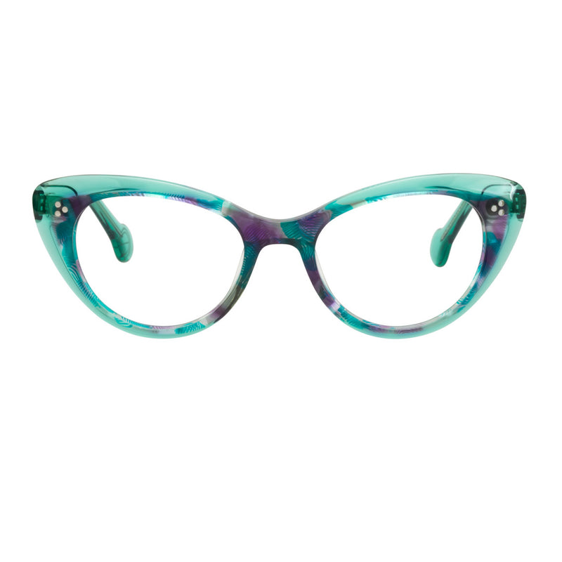 EyeOs - Sarah - CAL - Calsilica - Cateye - Cat-eye - Zyl - Acetate - Plastic - Reading Glasses