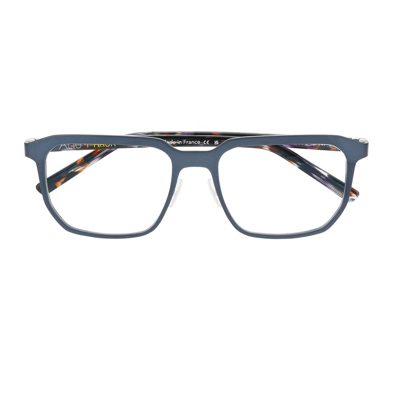 Face A Face - Alium Hack 2 - 9430 - Gunmetal / Crystal Tort - Rectangle - Metal - Eyeglasses