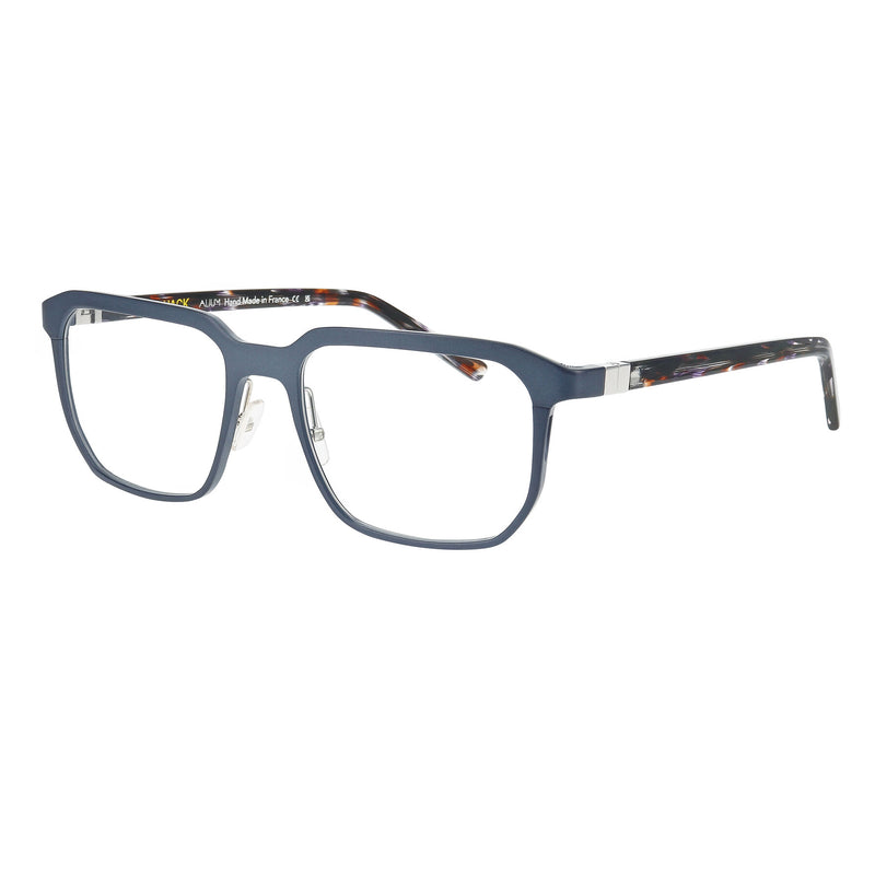 Face A Face - Alium Hack 2 - 9430 - Gunmetal / Crystal Tort - Rectangle - Metal - Eyeglasses