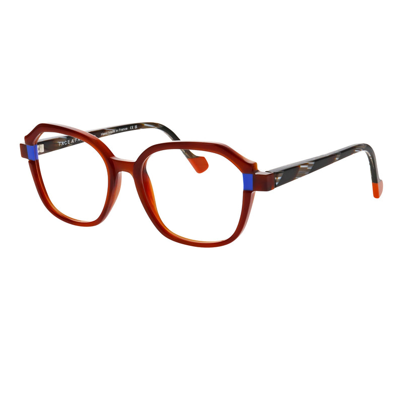 Face A Face - Blink 3 - 5021 - Red / Blue - Rectangle - Plastic - Eyeglasses