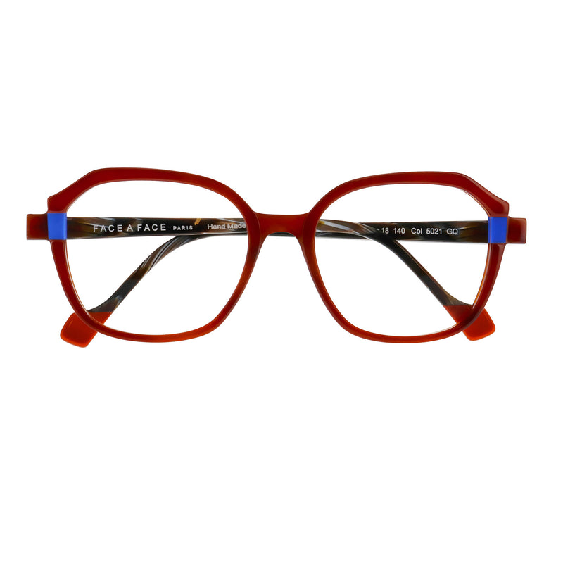 Face A Face - Blink 3 - 5021 - Red / Blue - Rectangle - Plastic - Eyeglasses