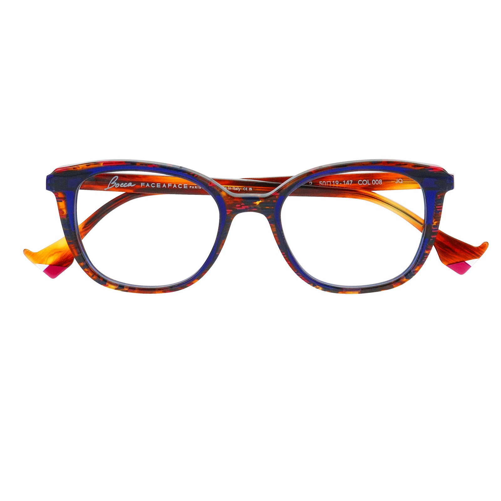 NEW FACE À FACE BOCCA PALMA 1 008 BLUE BROWN AUTHENTIC SUNGLASSES 50–21–140 FACE A FACE BOCCA DREAM 1 Eyeglasses | Select Eyewear main image 4