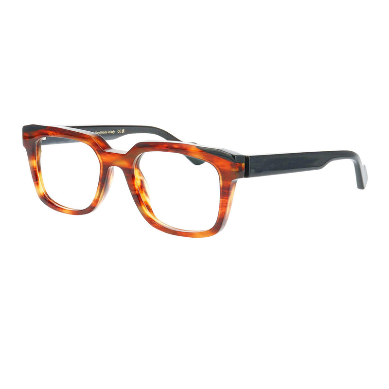 Face A Face - Carar 1 - 167 - Havana / Black - Rectangle - Acetate - Plastic - Eyeglasses