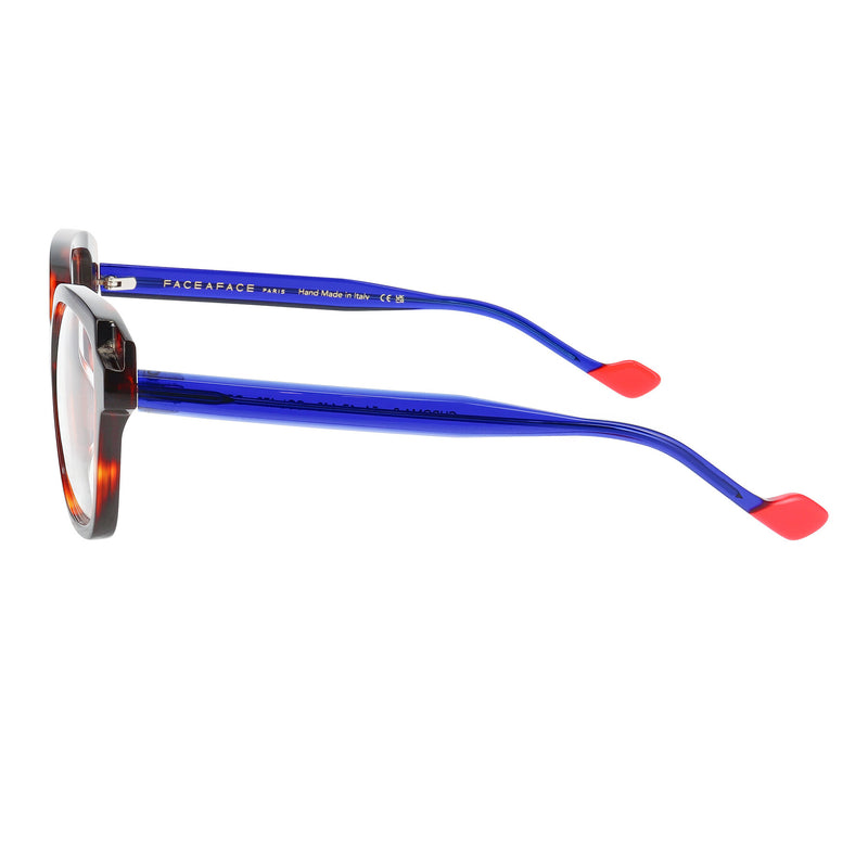 Face A Face - Chroma 2 - 479 - Havana / Blue - Rectangle - Plastic - Acetate - Eyeglasses