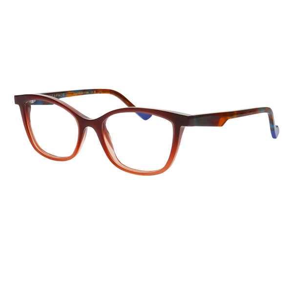 Face A Face - Hanna 1 - 3232 - Blush / Blue - Cateye - Cat-eye - Rectangle - Plastic - Acetate - Eyeglasses