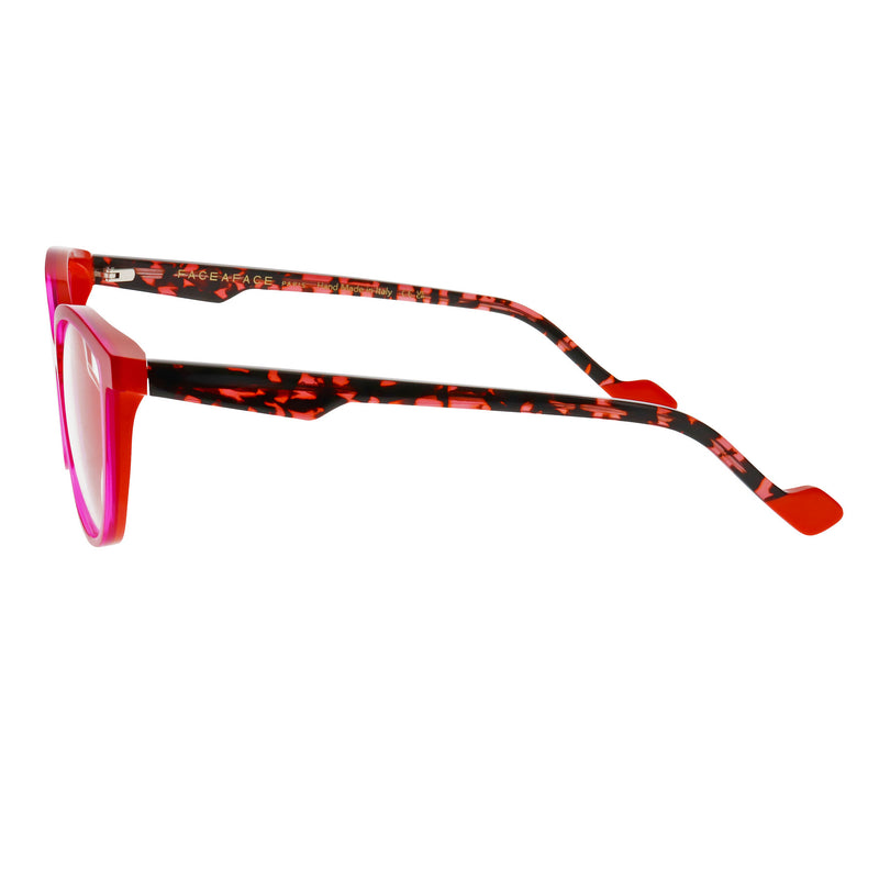 Face A Face - Hanna 2 - 0656 - Red / Red-Tort - Cat-eye - Plastic - Acetate - Eyeglasses