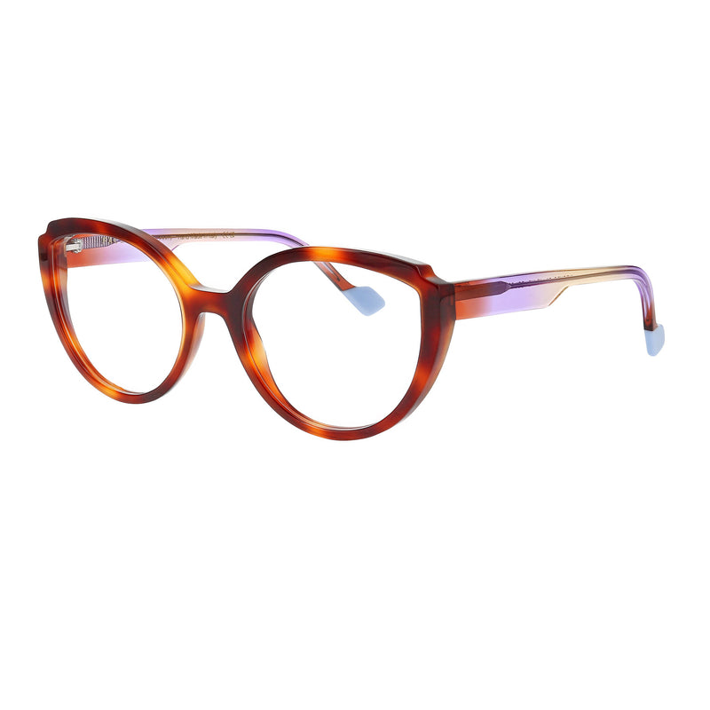 Face A Face - Nooks 2 - 238 - Havana / Blush - Rounded Cat-eye - Cateye - Plastic - Acetate - Eyeglasses