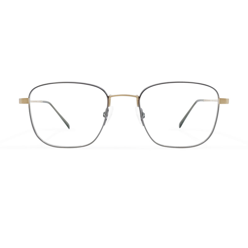 Gotti - Abbey - GLB-PL - Silver / Gold - Rectangle - Titanium - Eyeglasses