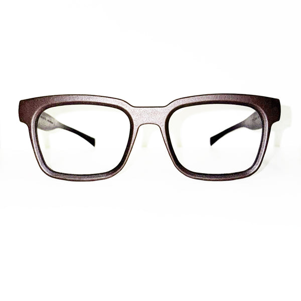 Gotti - Cantu - Mocca - Rectangle - 3D Printed - Plastic - Eyeglasses