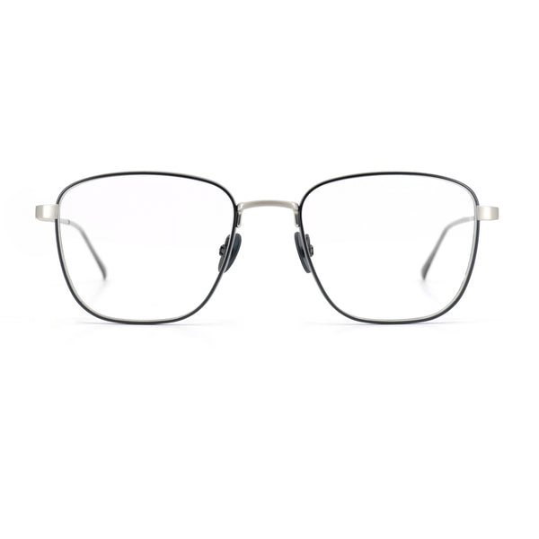 Gotti - Denzil - SB-BLKM - Black / Silver - Rectangle - Metal - Eyeglasses