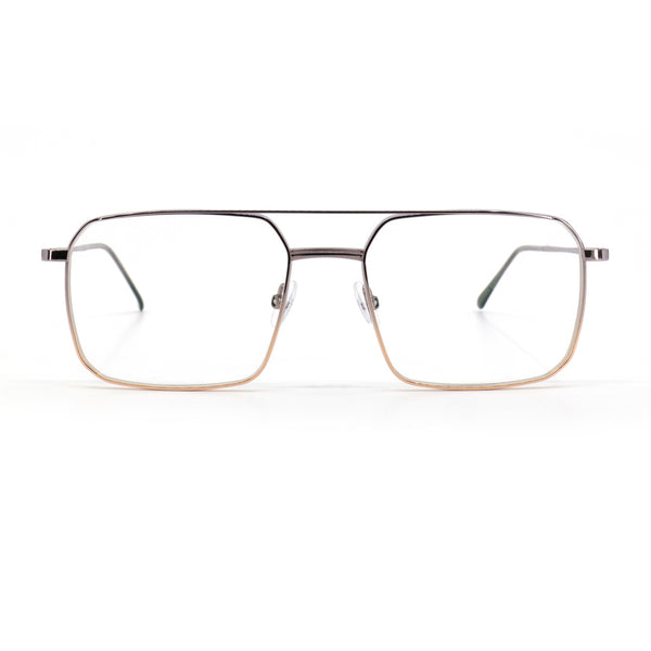Gotti - Duncan - APM - Silver-Gold Gradient - Navigator - Titanium - Rectangle - Eyeglasses - Eyewear