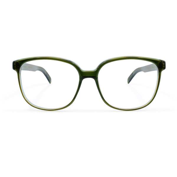 Gotti - Hulda - SEG - Blue-Green Aqua - Rectangle - Plastic - Eyeglasses - Small Bridge