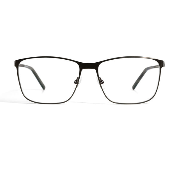 Gotti - Jacob - BRM - Brown Matte - Rectangle - Metal - Titanium - Eyeglasses