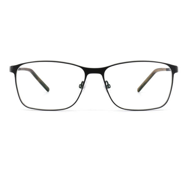 Gotti - Jenson - BLKM - Black Matte - Titanium - Rectangle - Eyeglasses
