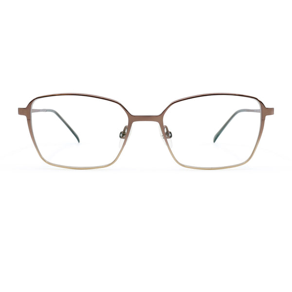 Gotti - LEMY - CGM - Copper-Gold Gradient - Titanium - Rectangular - Butterfly - Eyeglasses
