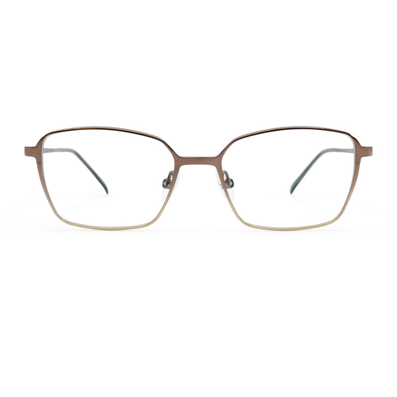 Gotti - LEMY - CGM - Copper-Gold Gradient - Titanium - Rectangular - Butterfly - Eyeglasses