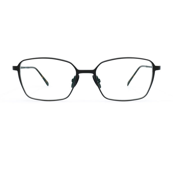 Gotti - Lemy - BLKM - Black Matte - Rectangle - Titanium - Metal - Eyeglasses