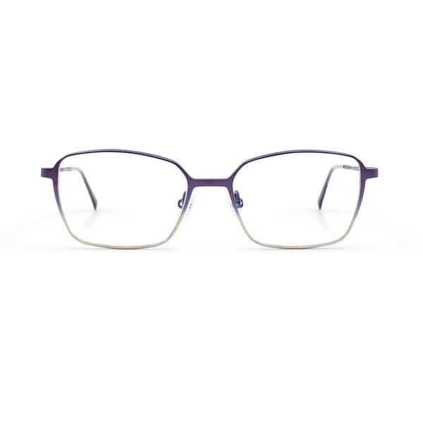 Gotti - Lemy - Pum-Gra - Plum Gradient - Butterfly - Rectangle - Titanium - Metal - Eyeglasses
