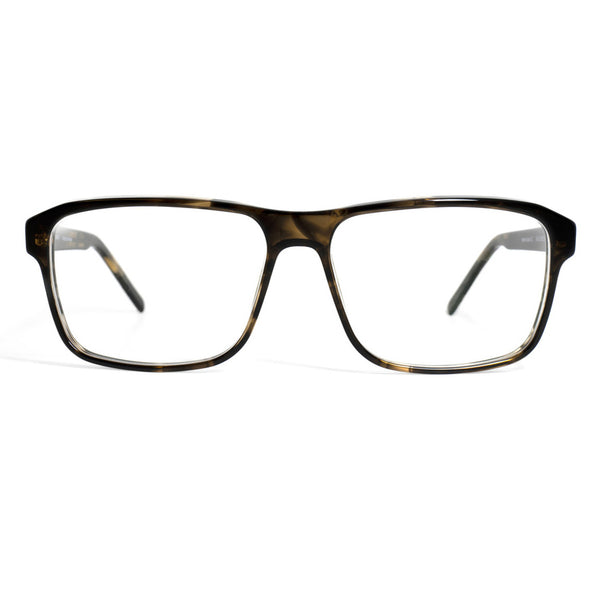 Gotti - Marlon - BSB - Brown Smoke - Rectangle - Plastic - Eyeglasses