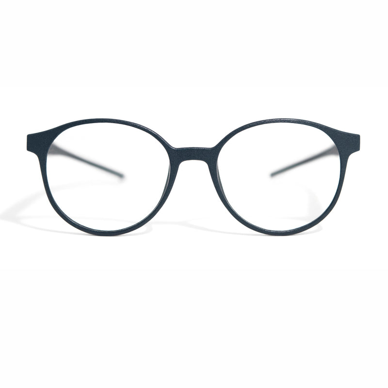 Gotti - Roby - Slate - 3D Printed - Round - Eyeglasses