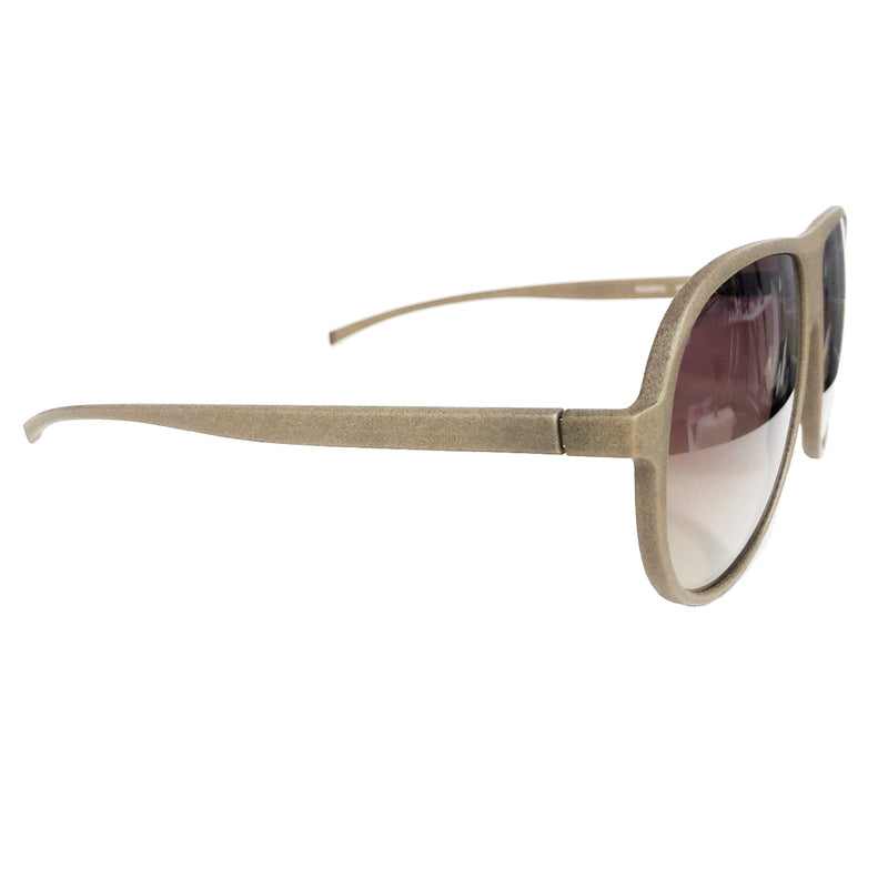 Gotti - Rogers - Sand - Choc - Gradient Tinted Lenses - Aviator - 3D Printed - Nylon - Sunglasses