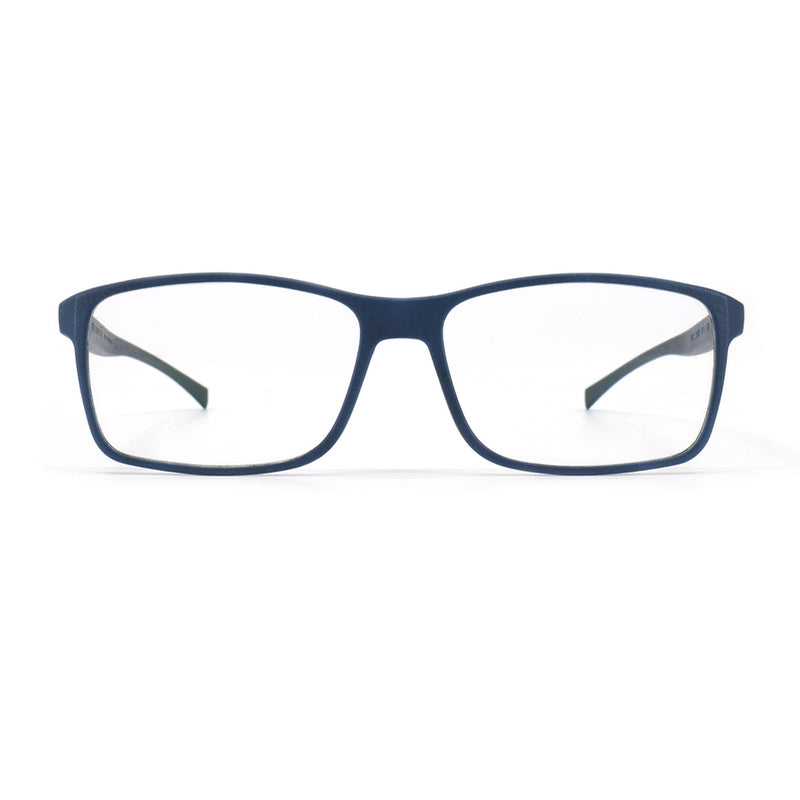 Gotti - Russel - Denim - 3D Printed - Rectangle - Eyeglasses